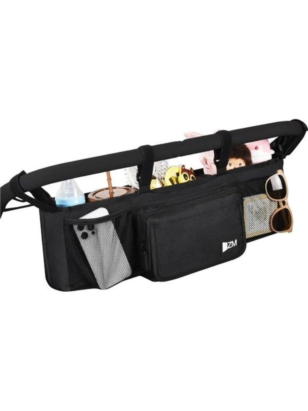 Double Stroller Organizer Baby Jogger City Mini GT2 Bob Duallie Accessories Bag